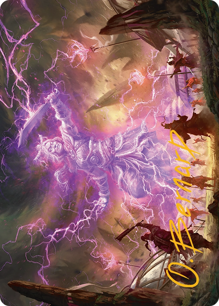 Smile at Death Art Card (4/54) [Tarkir: Dragonstorm Art Series] | Dumpster Cat Games