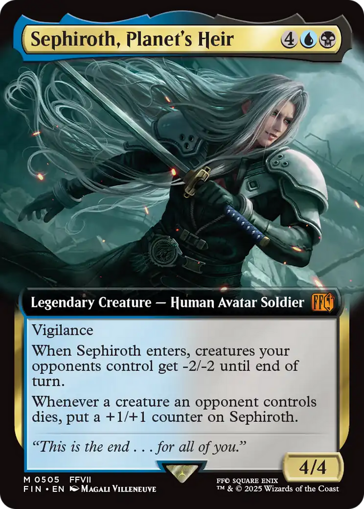 Sephiroth, Planet's Heir (Extended Art) [FINAL FANTASY] | Dumpster Cat Games