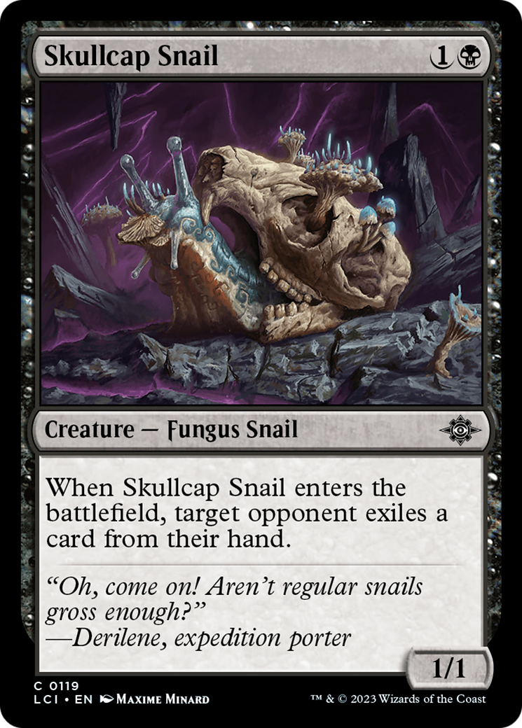 Skullcap Snail [The Lost Caverns of Ixalan] | Dumpster Cat Games
