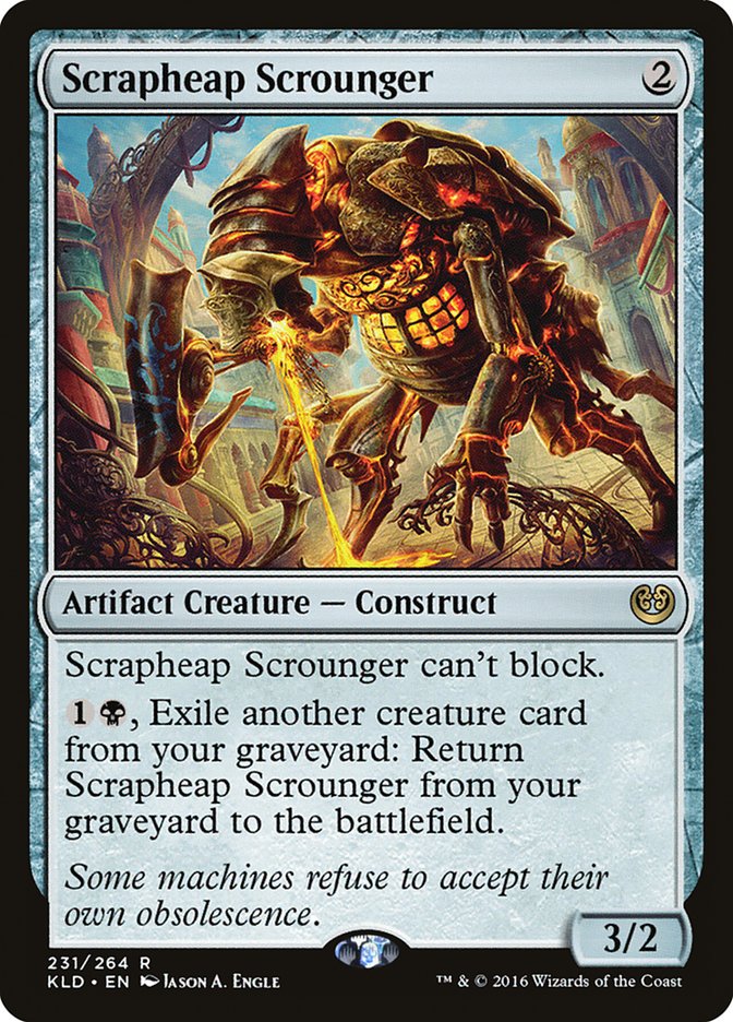 Scrapheap Scrounger [Kaladesh] | Dumpster Cat Games