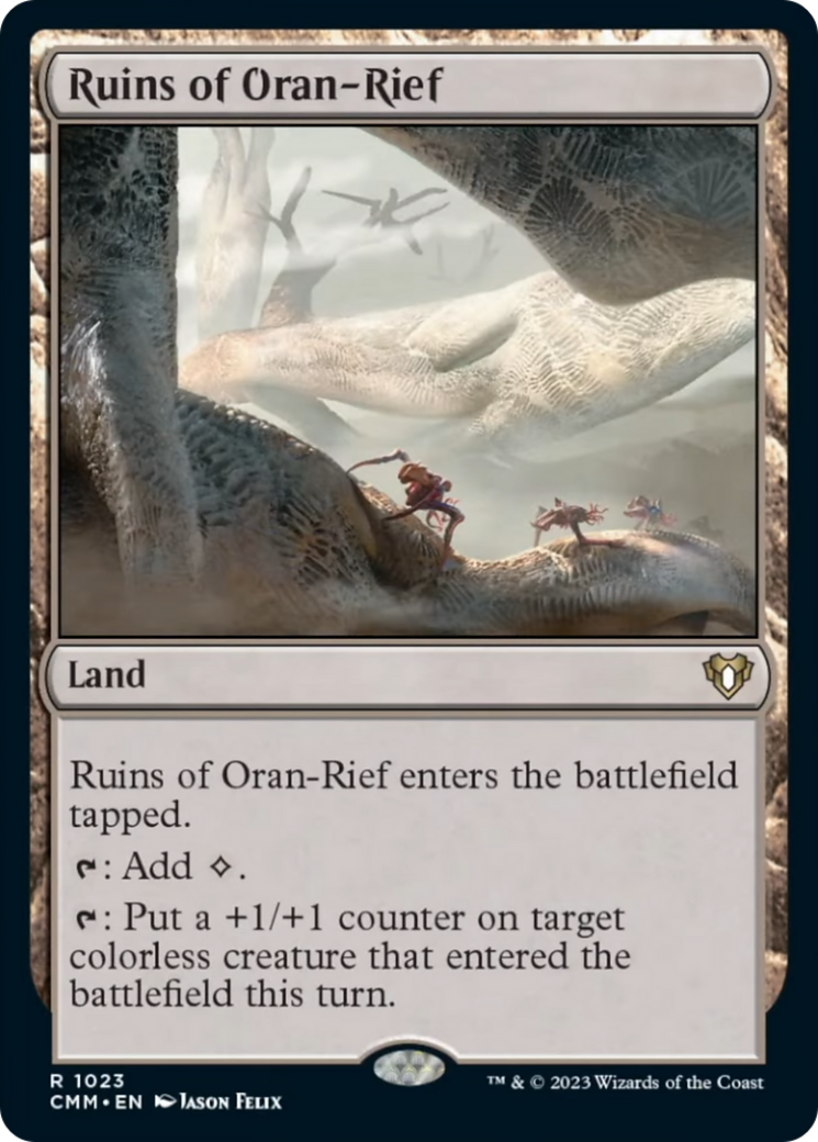 Ruins of Oran-Rief [Commander Masters] | Dumpster Cat Games