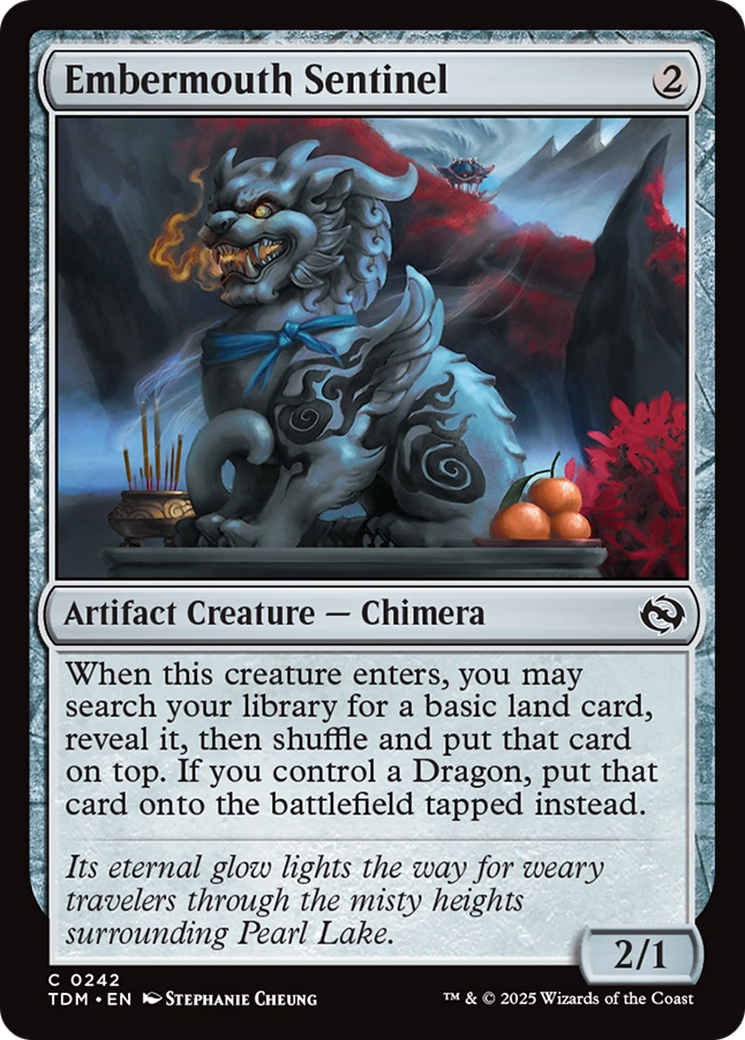Embermouth Sentinel [Tarkir: Dragonstorm] | Dumpster Cat Games