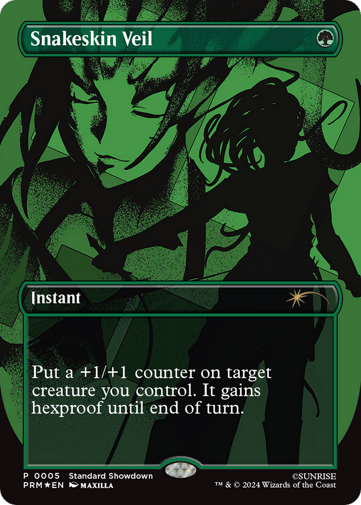 Snakeskin Veil [Standard Showdown Promos] | Dumpster Cat Games
