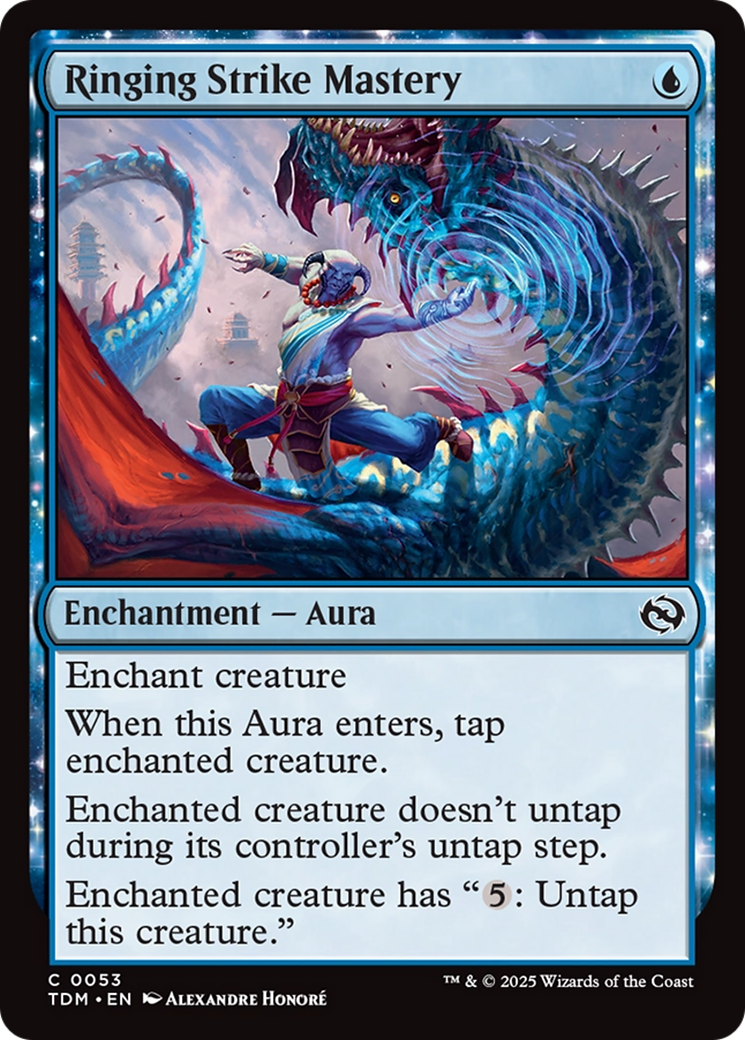 Ringing Strike Mastery [Tarkir: Dragonstorm] | Dumpster Cat Games