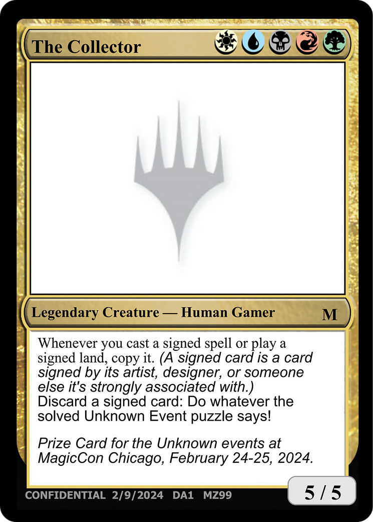 The Collector [Unknown Event] | Dumpster Cat Games