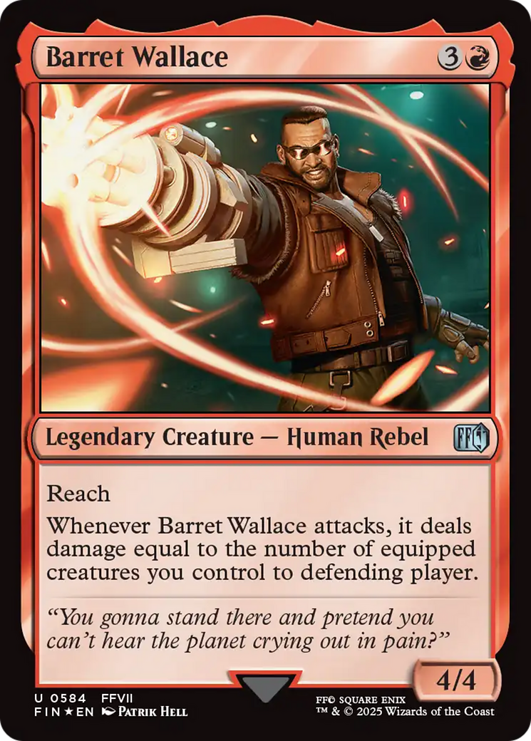Barret Wallace (Surge Foil) [FINAL FANTASY] | Dumpster Cat Games