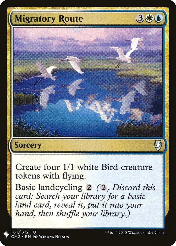 Migratory Route [Mystery Booster] | Dumpster Cat Games