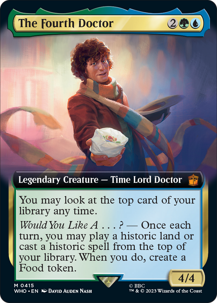 The Fourth Doctor (Extended Art) [Doctor Who] | Dumpster Cat Games