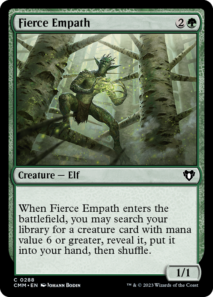 Fierce Empath [Commander Masters] | Dumpster Cat Games