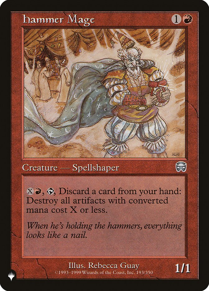 Hammer Mage [The List] | Dumpster Cat Games