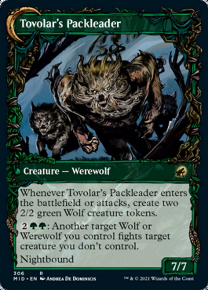 Tovolar's Huntmaster // Tovolar's Packleader (Showcase Equinox) [Innistrad: Midnight Hunt] | Dumpster Cat Games