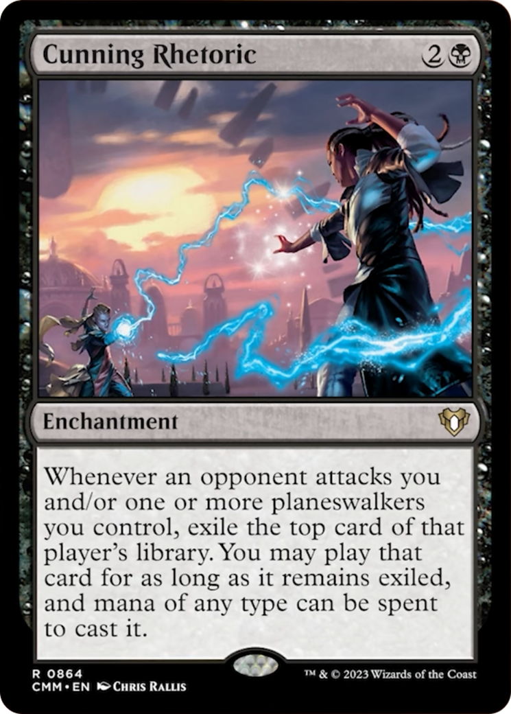Cunning Rhetoric [Commander Masters] | Dumpster Cat Games