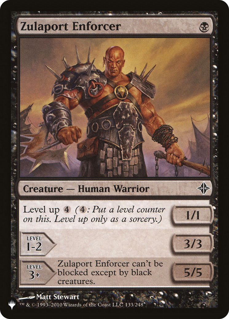 Zulaport Enforcer [The List] | Dumpster Cat Games