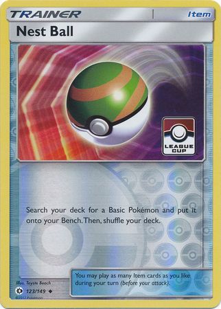 Nest Ball (123/149) (League Promo) [Sun & Moon: Base Set] | Dumpster Cat Games