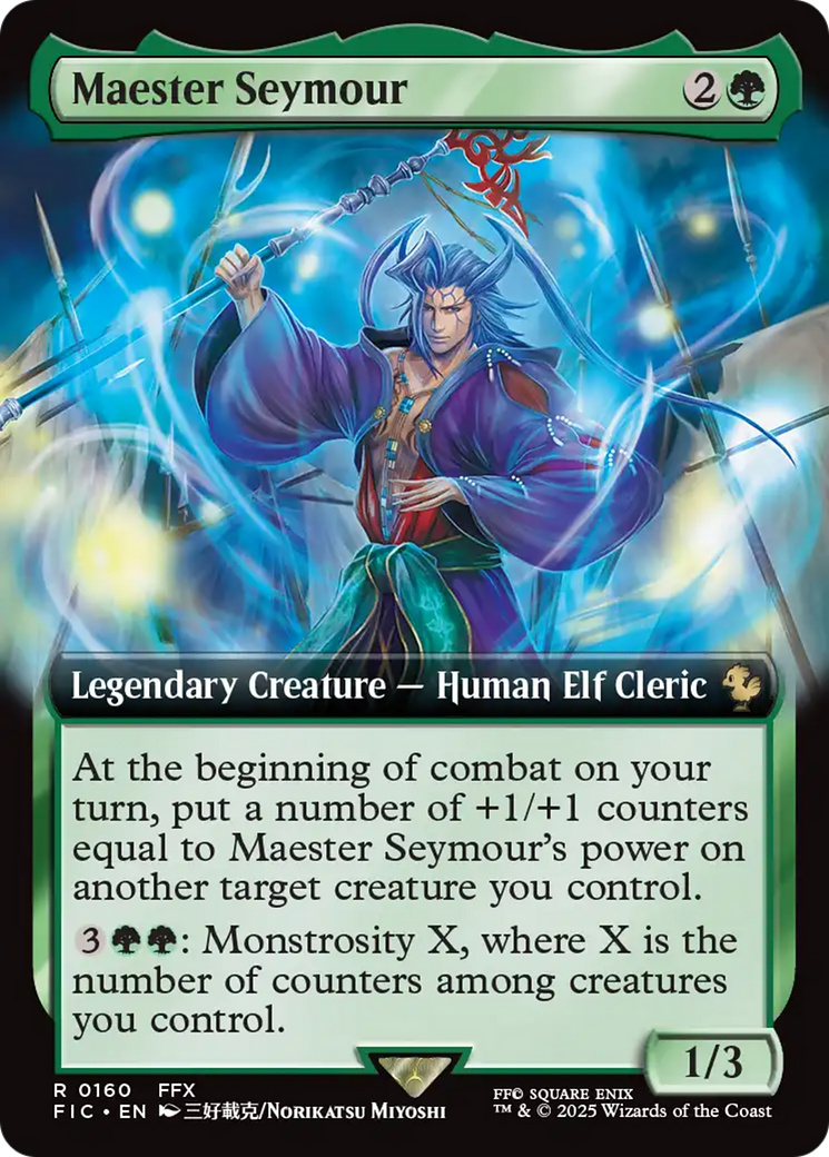 Maester Seymour (Extended Art) [FINAL FANTASY Commander] | Dumpster Cat Games