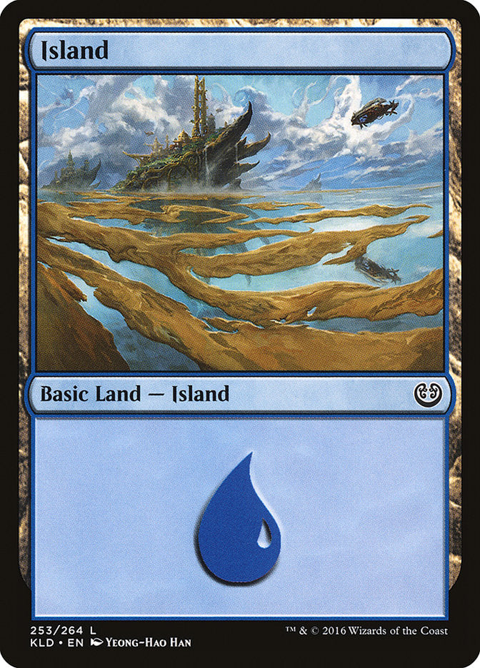 Island (253) [Kaladesh] | Dumpster Cat Games
