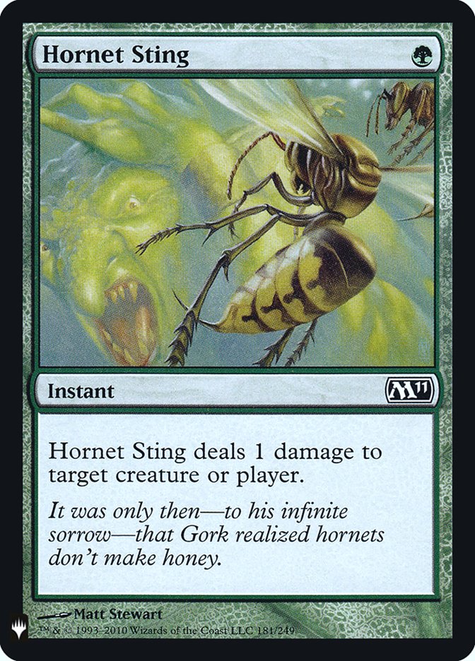 Hornet Sting [Mystery Booster] | Dumpster Cat Games