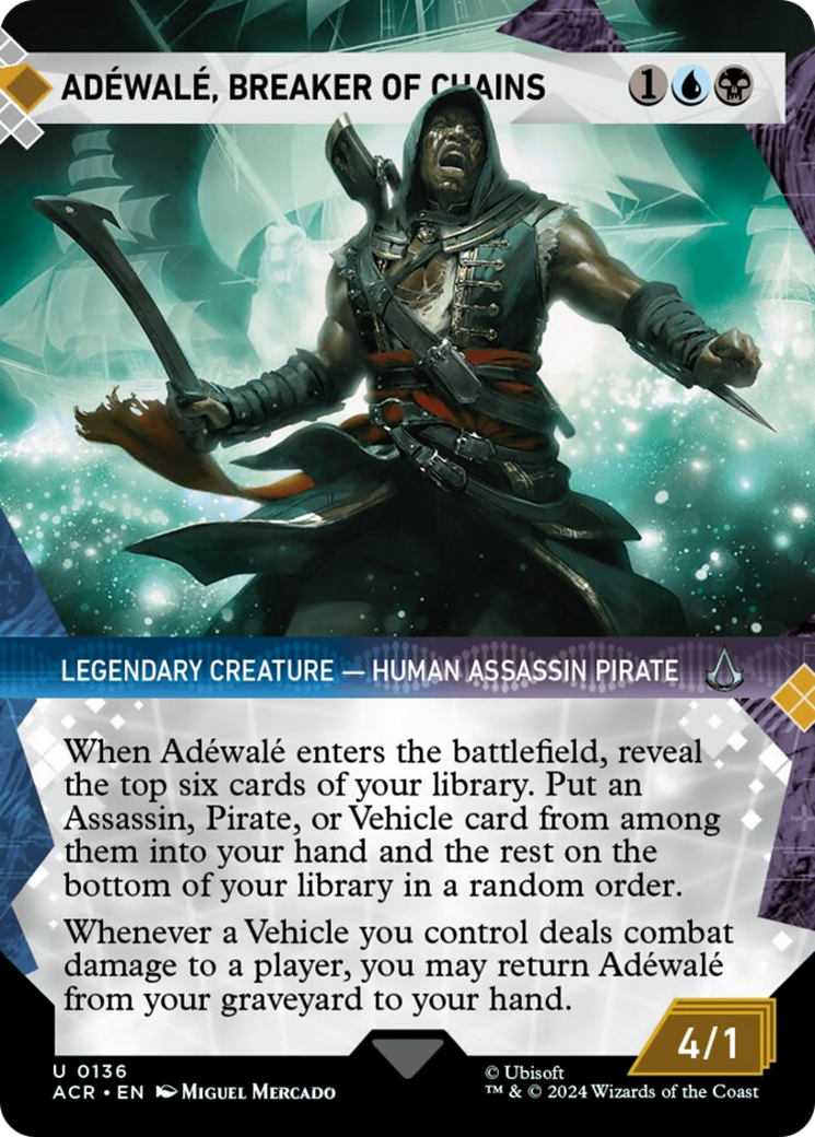 Adewale, Breaker of Chains (Showcase) [Assassin's Creed] | Dumpster Cat Games