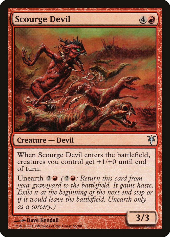 Scourge Devil [Duel Decks: Sorin vs. Tibalt] | Dumpster Cat Games