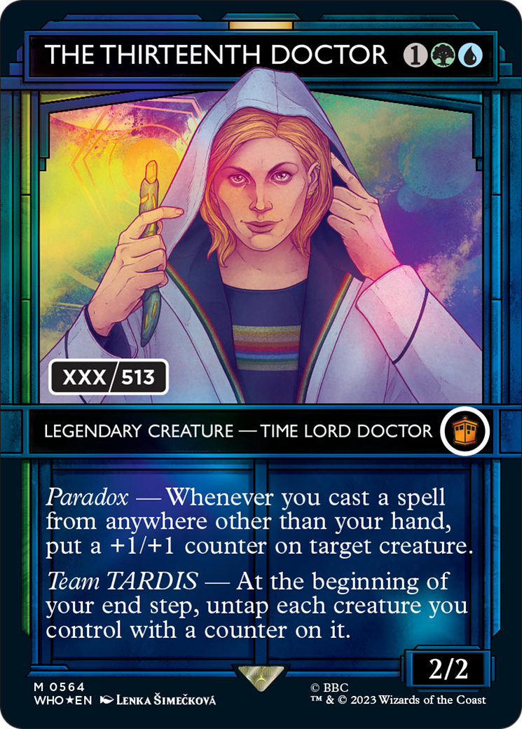 The Thirteenth Doctor (Serialized) [Doctor Who] | Dumpster Cat Games