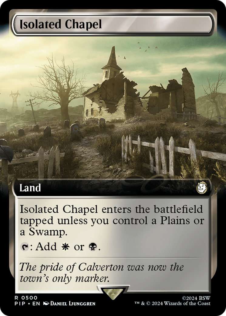 Isolated Chapel (Extended Art) [Fallout] | Dumpster Cat Games