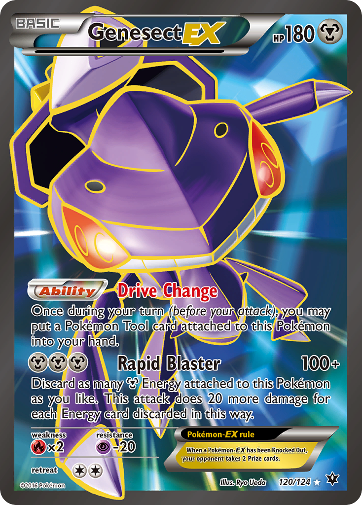 Genesect EX (120/124) [XY: Fates Collide] | Dumpster Cat Games