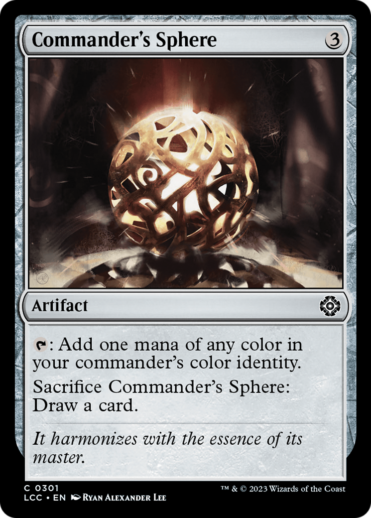 Commander's Sphere [The Lost Caverns of Ixalan Commander] | Dumpster Cat Games