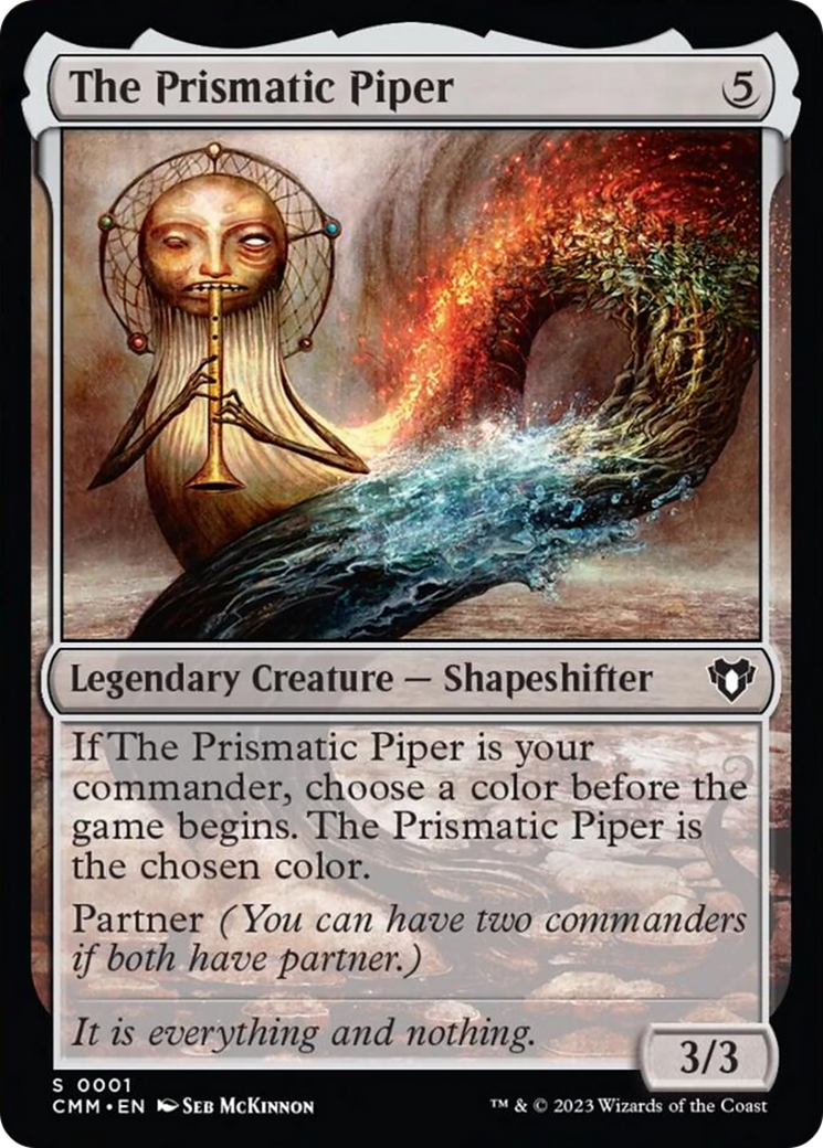 The Prismatic Piper [Commander Masters] | Dumpster Cat Games