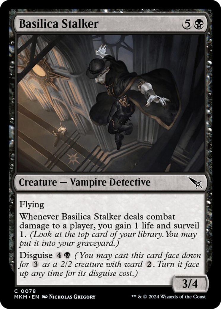 Basilica Stalker [Murders at Karlov Manor] | Dumpster Cat Games