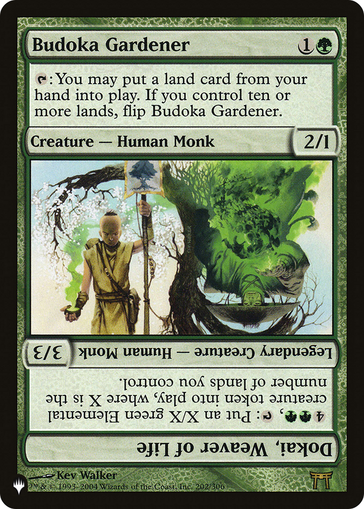 Budoka Gardener // Dokai, Weaver of Life [The List] | Dumpster Cat Games