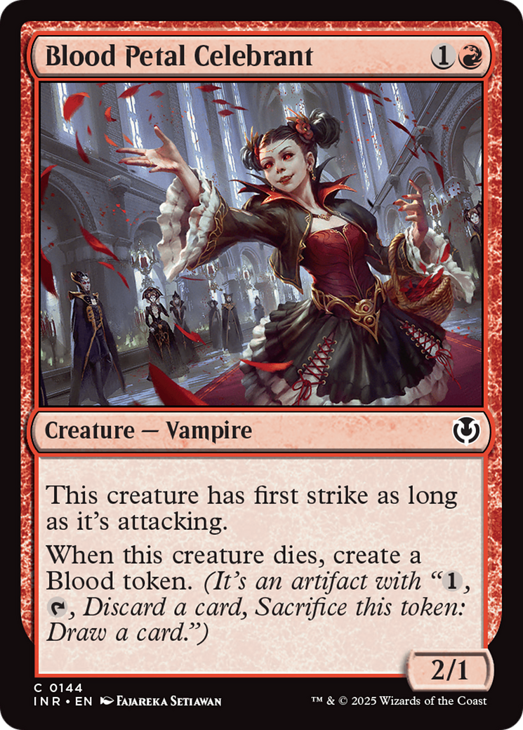 Blood Petal Celebrant [Innistrad Remastered] | Dumpster Cat Games