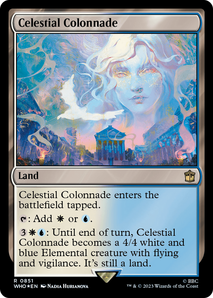 Celestial Colonnade (Surge Foil) [Doctor Who] | Dumpster Cat Games