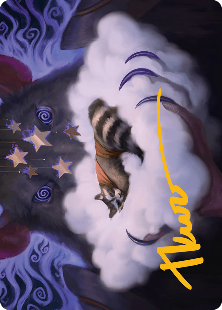 Kitnap Art Card (Gold-Stamped Signature) [Bloomburrow Art Series] | Dumpster Cat Games