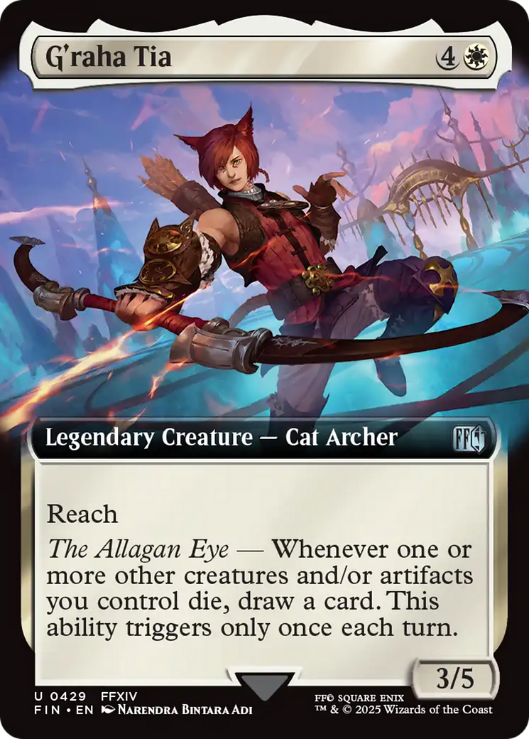 G'raha Tia (Extended Art) [FINAL FANTASY] | Dumpster Cat Games