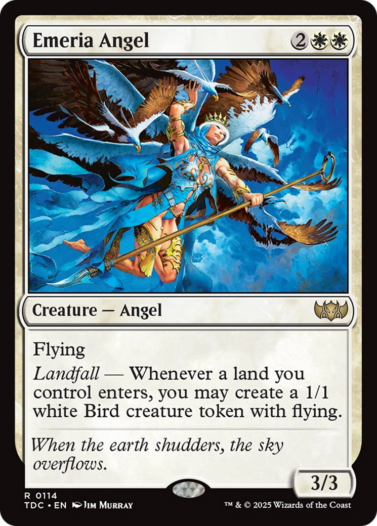 Emeria Angel [Tarkir: Dragonstorm Commander] | Dumpster Cat Games