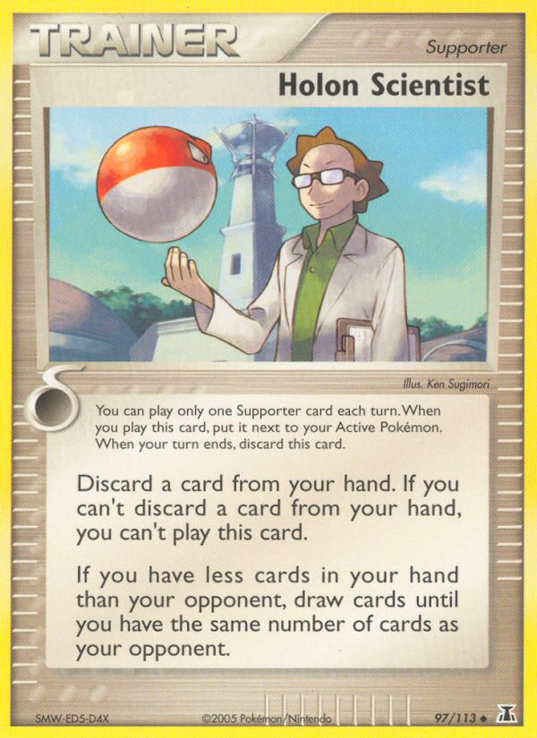Holon Scientist (97/113) [EX: Delta Species] | Dumpster Cat Games