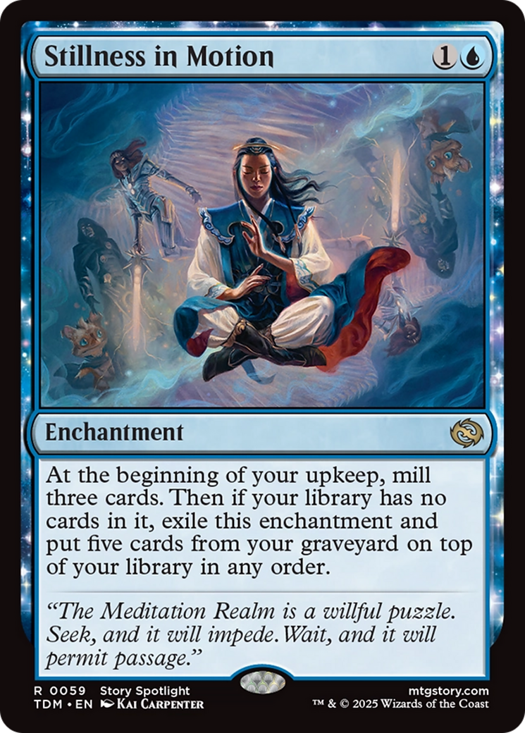 Stillness in Motion [Tarkir: Dragonstorm] | Dumpster Cat Games