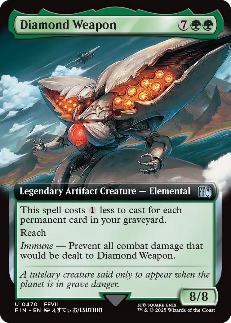 Diamond Weapon (Extended Art) [FINAL FANTASY] | Dumpster Cat Games