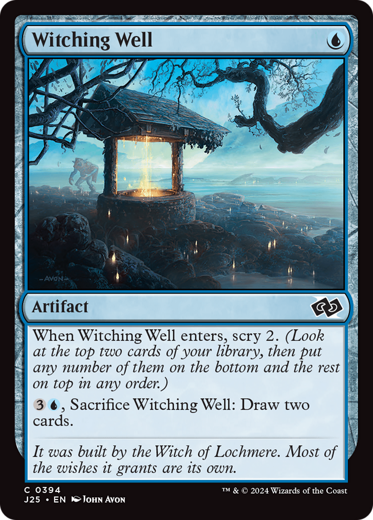 Witching Well [Foundations Jumpstart] | Dumpster Cat Games