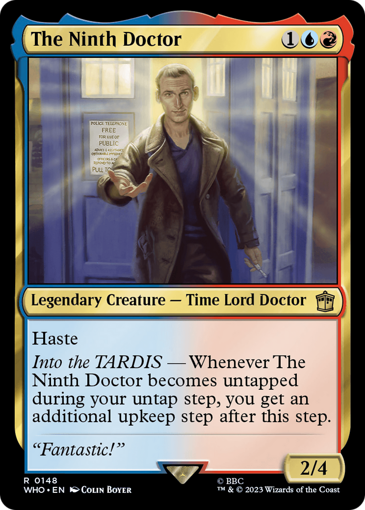 The Ninth Doctor [Doctor Who] | Dumpster Cat Games