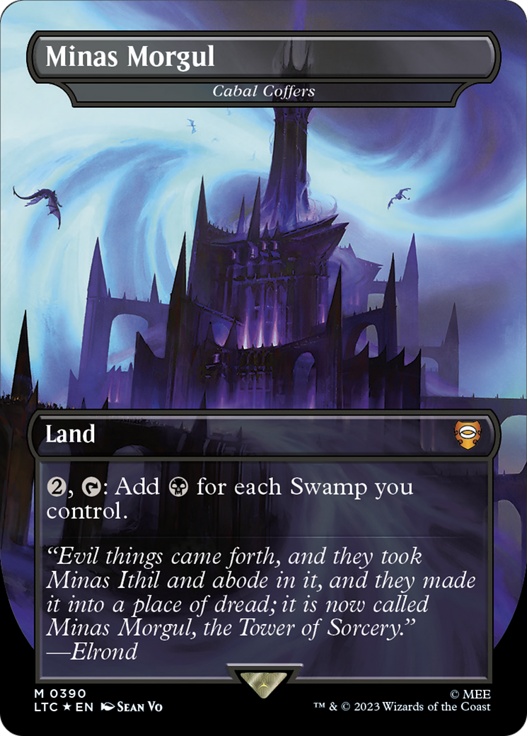 Minas Morgul - Cabal Coffers (Surge Foil Realms and Relics) [The Lord of the Rings: Tales of Middle-Earth Commander] | Dumpster Cat Games