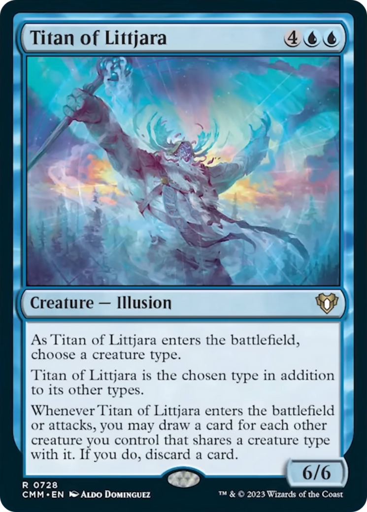 Titan of Littjara [Commander Masters] | Dumpster Cat Games