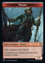 Pirate // Goblin Double-Sided Token [Commander Legends: Battle for Baldur's Gate Tokens] | Dumpster Cat Games