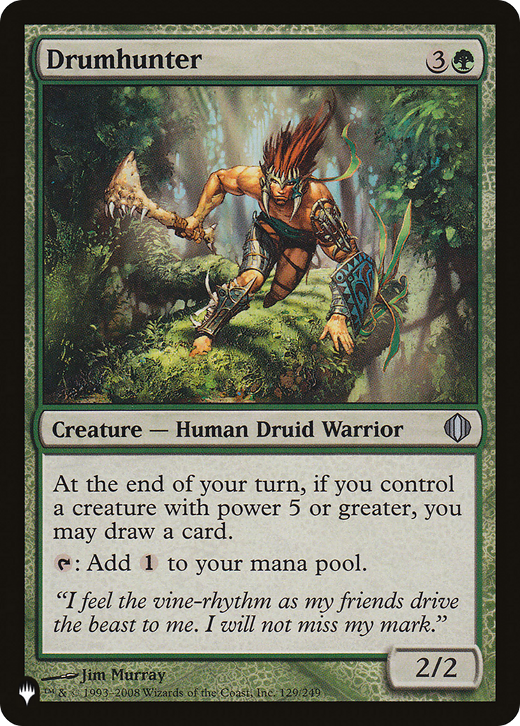 Drumhunter [The List] | Dumpster Cat Games