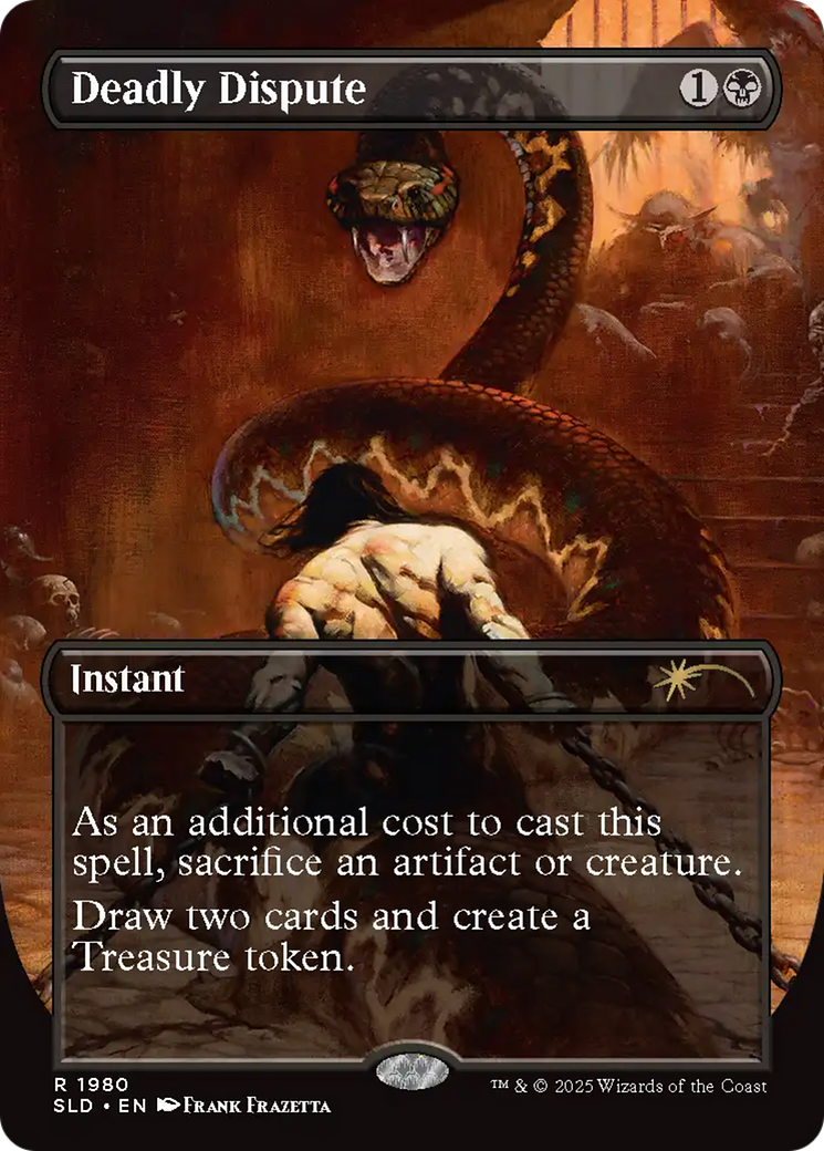 Deadly Dispute (1980) (Rainbow Foil) [Secret Lair Drop Series] | Dumpster Cat Games