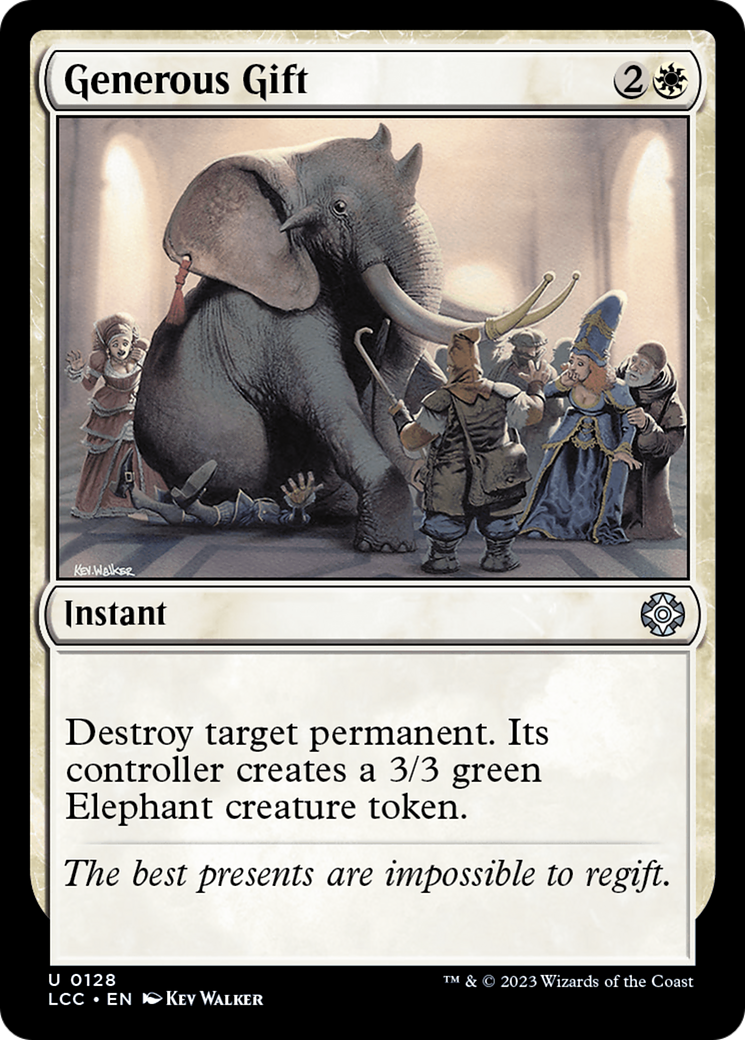 Generous Gift [The Lost Caverns of Ixalan Commander] | Dumpster Cat Games