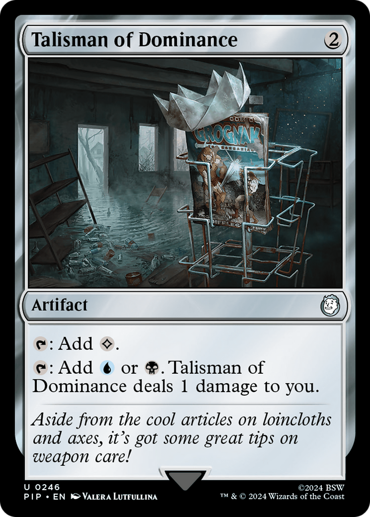 Talisman of Dominance [Fallout] | Dumpster Cat Games