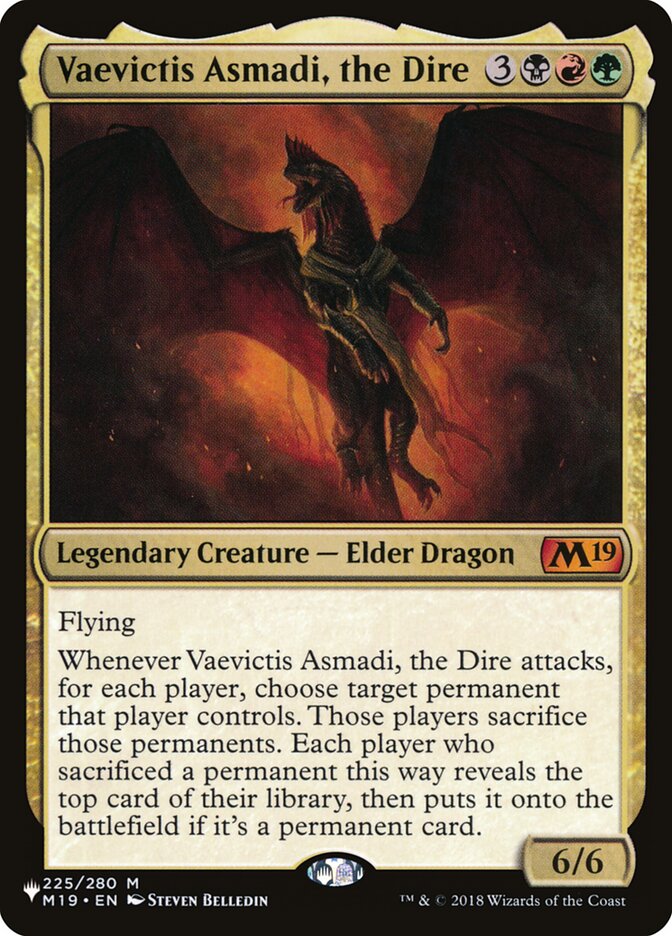 Vaevictis Asmadi, the Dire [The List] | Dumpster Cat Games