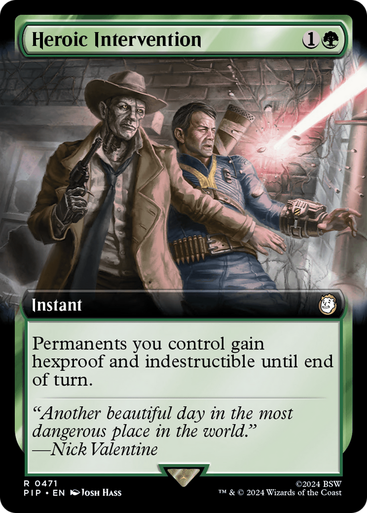 Heroic Intervention (Extended Art) [Fallout] | Dumpster Cat Games