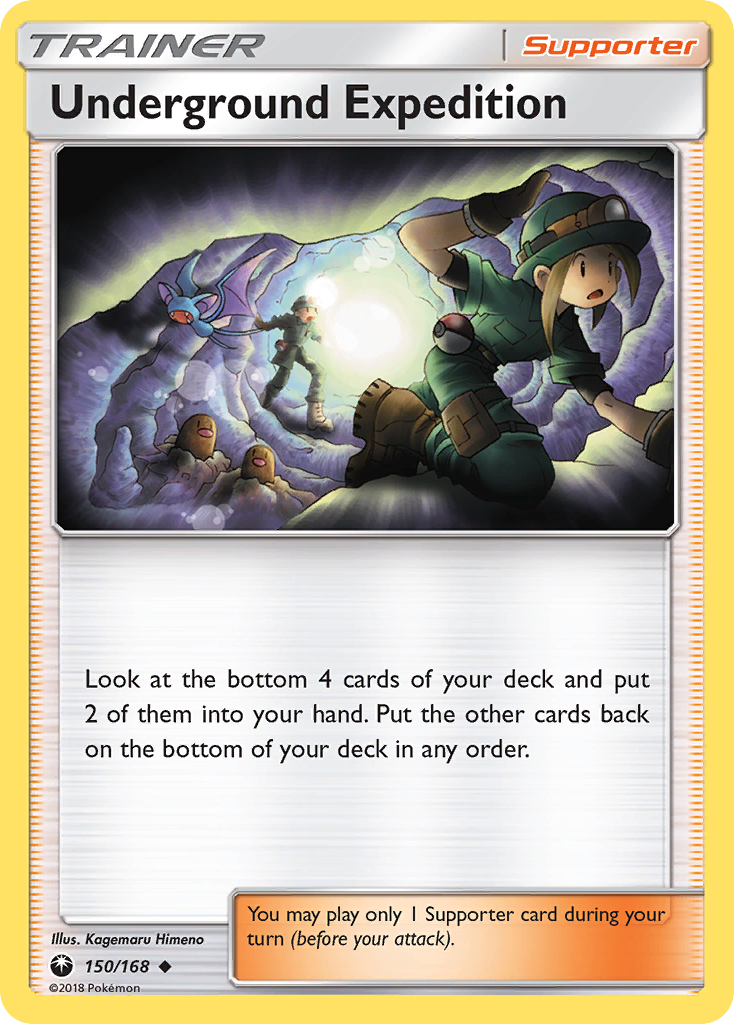 Underground Expedition (150/168) [Sun & Moon: Celestial Storm] | Dumpster Cat Games